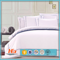 Poly Cotton Twin XL Embroidery Style Bedding Set For Luxury Hotel Bed